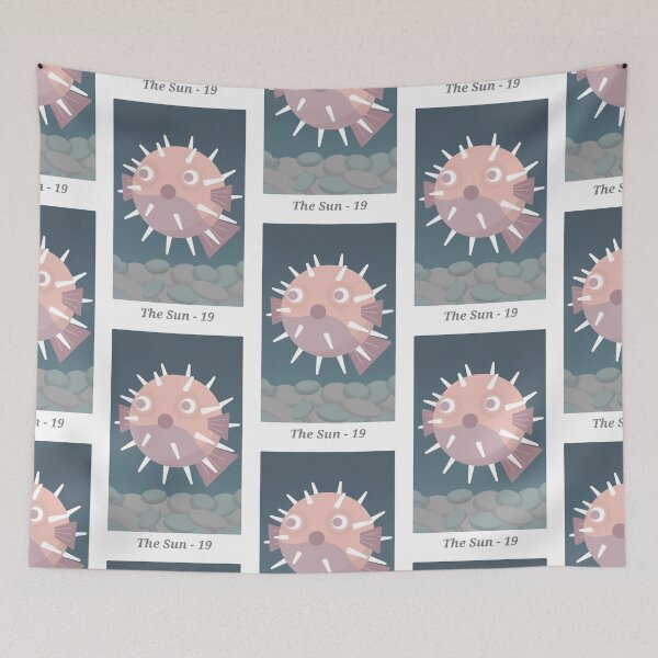 Item preview, The Sun Underwater Tarot Card designed and sold by ciarakraken.