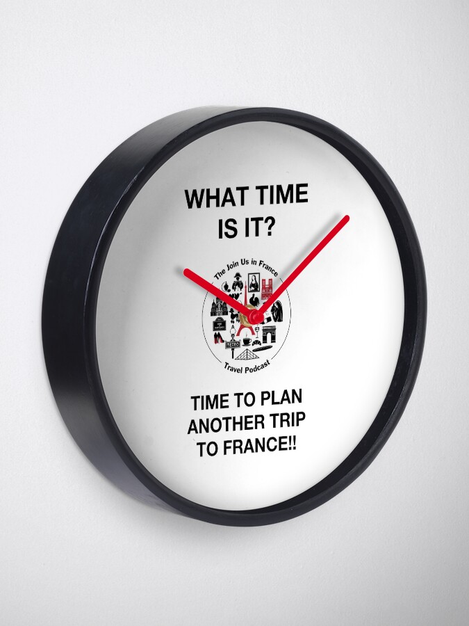 Alternate view of What Time Is It Clock Clock