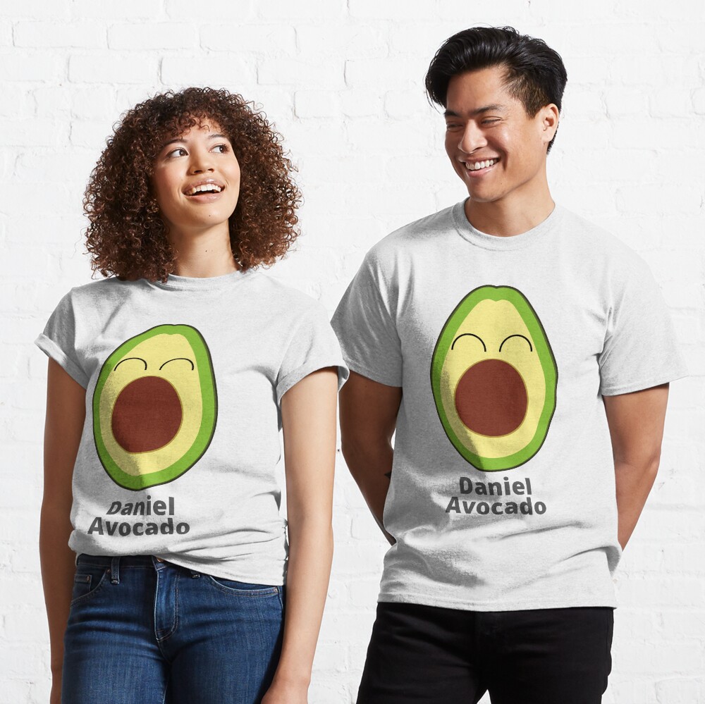 daniel avocado t shirt