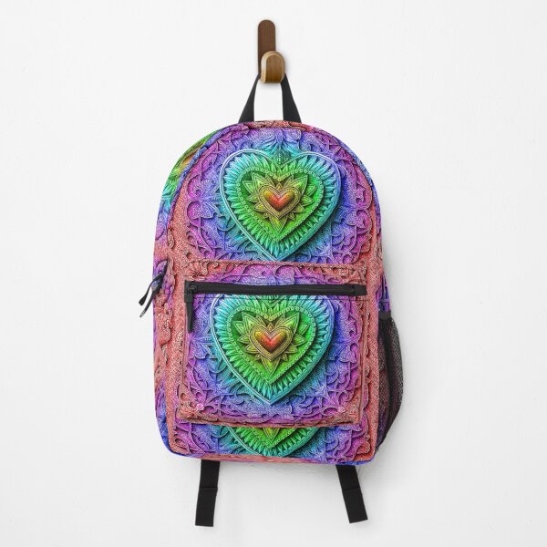 Item preview, Rainbow Heart Design designed and sold by KellyJanosko-bd.