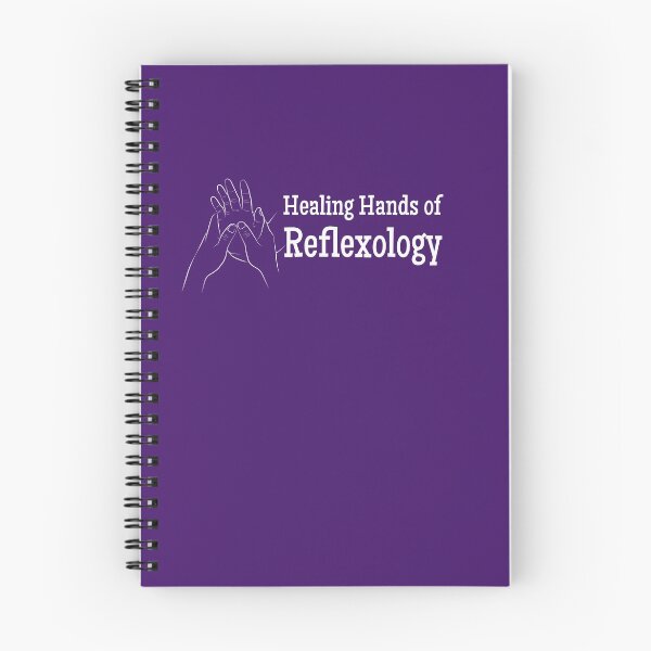 Item preview, Healing Hands of Reflexology (hand reflexology) (white text) designed and sold by Onpointholistic.