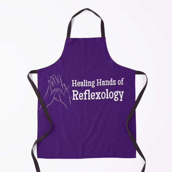 Item preview, Healing Hands of Reflexology (hand reflexology) (white text) designed and sold by Onpointholistic.