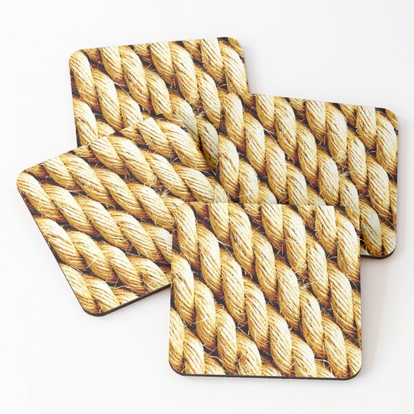 Item preview, Brown Marine Boat Rope — Heavy-Duty Nautical Line designed and sold by Galathi Designs.