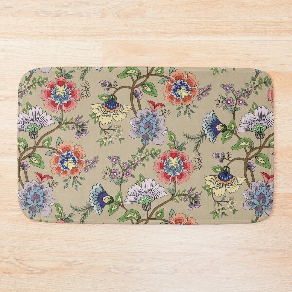 Item preview, Chintz floral artwork and borders  designed and sold by vidyaroul.