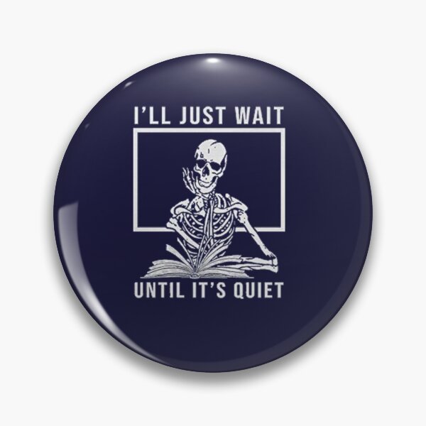 Item preview, I’ll just wait until it’s quiet - Teacher Halloween costume  designed and sold by amethystdesign.