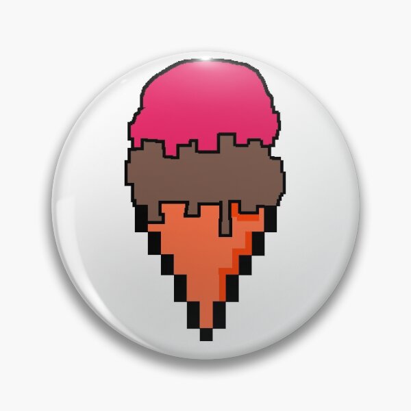 Item preview, Ice Cream Pixel Art designed and sold by elevko.