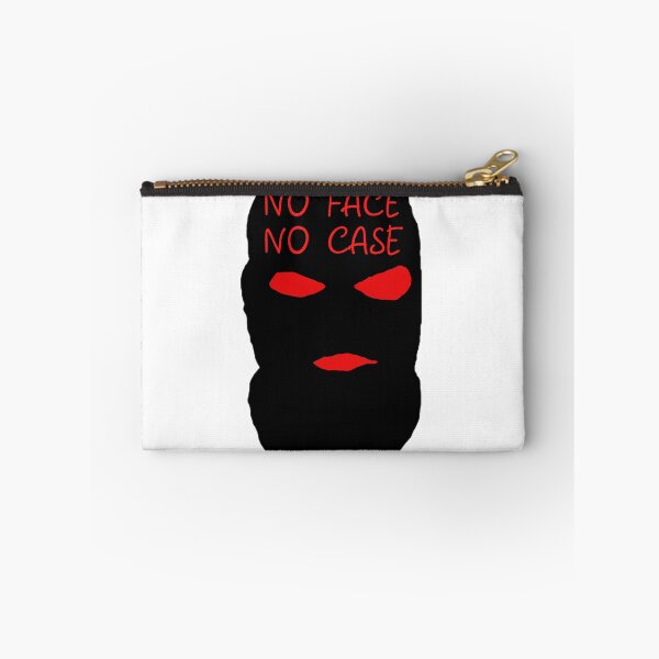 Item preview, Black mask with inscription no face no case and red eyes designed and sold by VADIMproducts.