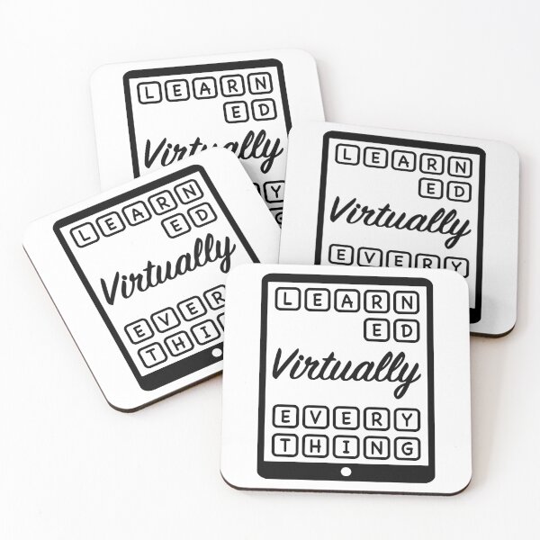 Item preview, Learned Virtually Everything (Tablet-Black) designed and sold by dezanli.