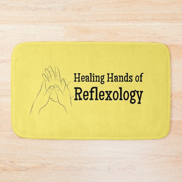 Item preview, Healing Hands of Reflexology (hand reflexology) (black text) designed and sold by Onpointholistic.