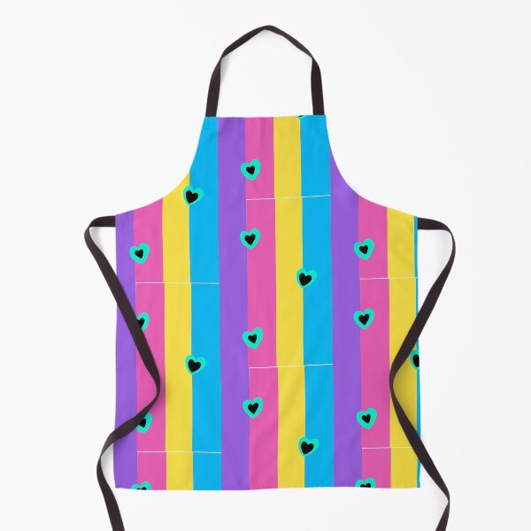 Item preview, Rainbow Heart Pattern designed and sold by pennystickers.