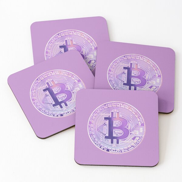 Item preview, Purple Bitcoin  designed and sold by Anonymousbtb.
