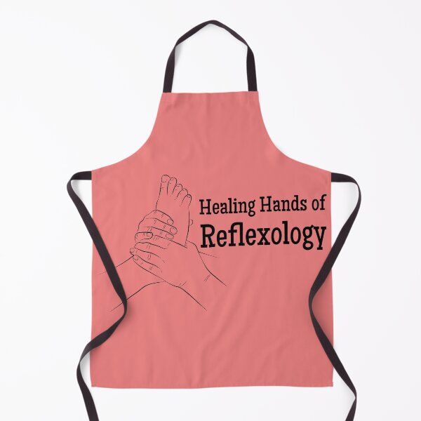 Item preview, Healing Hands of Reflexology (foot reflexology) (white text) designed and sold by Onpointholistic.