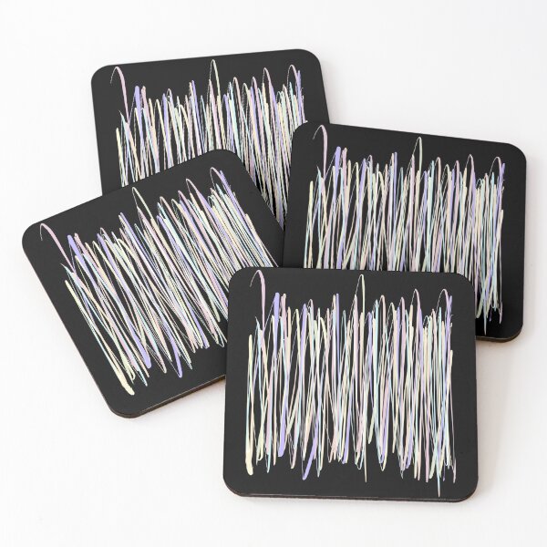 Item preview, Pastel squiggles/stripe designed and sold by kina lakhani.