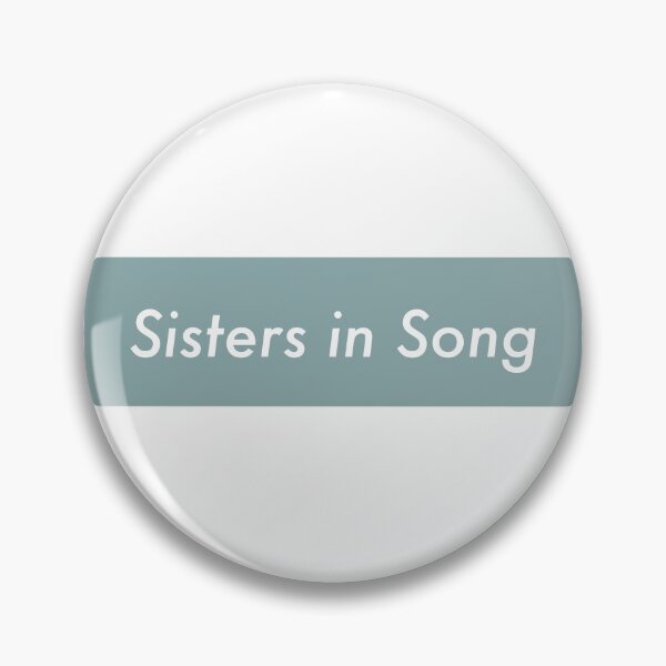 Item preview, Sisters in Song blue sticker designed and sold by hamil120.