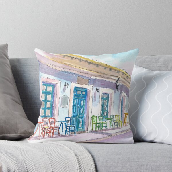 Item preview, Little Harbour Bar Restaurant in Pictoresque Greece designed and sold by artshop77.