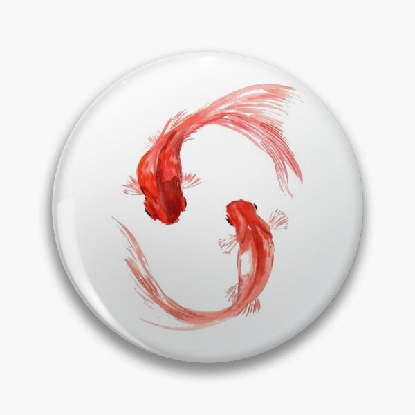 Artikelvorschau, Koi Karpfen in Aquarell entworfen und verkauft von Designs By Creation.