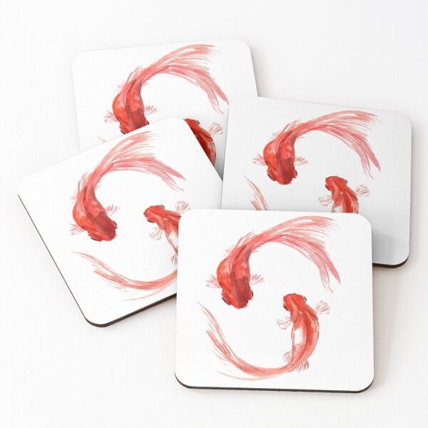 Item preview, Koi Carp in Watercolor designed and sold by Designs By Creation.
