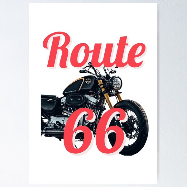 Item preview, Route 66 - motorbike - USA - trip  designed and sold by Tropical Blood.