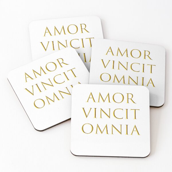Item preview, Amor Vincit Omnia Love Conquers All In Latin designed and sold by PeerlessMerch.