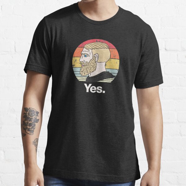  Yes Chad Meme T-Shirt : Clothing, Shoes & Jewelry