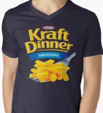 Kraft Dinner Mac 'n' Cheese T-Shirt Men's V-Neck T-Shirt