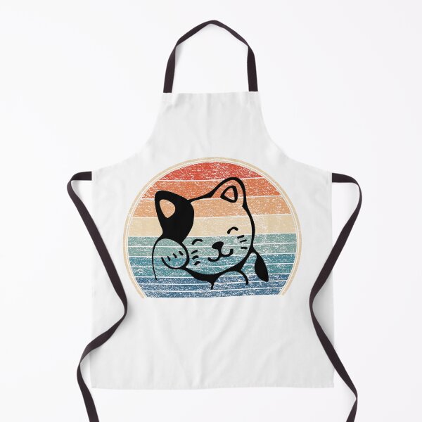 Item preview, cute cat colorful retro logo designed and sold by pirminio.
