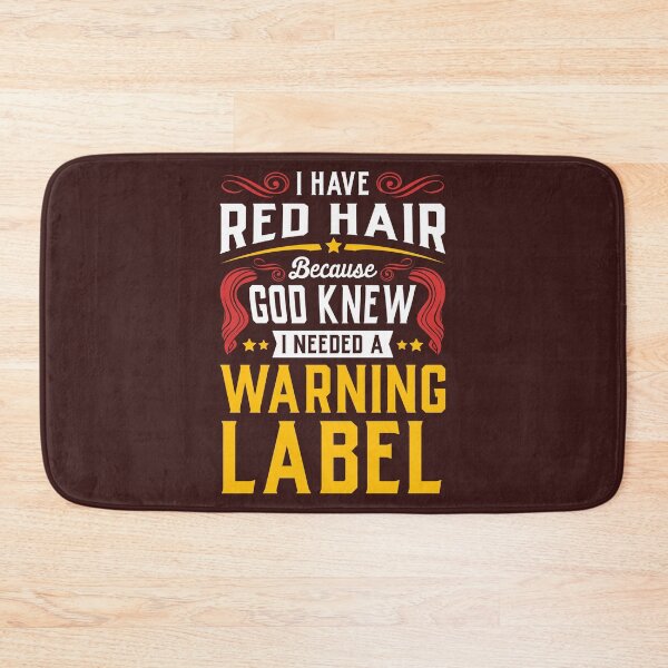 Item preview, Red Hair Freckled God Believe Trust Fun Quote Gift designed and sold by Sandra78.