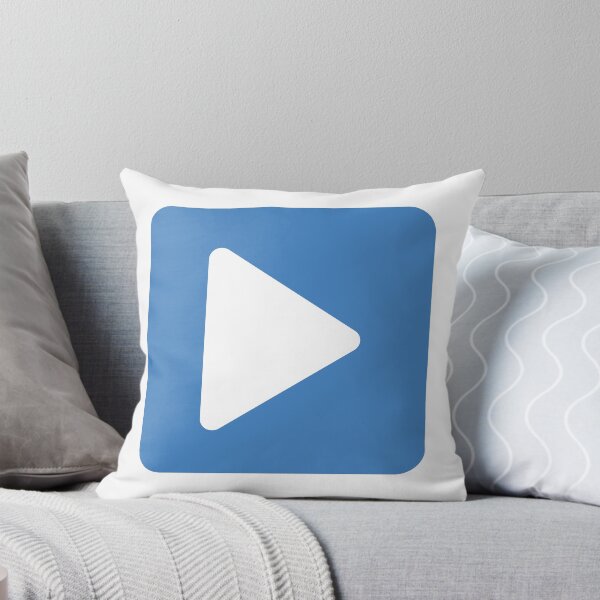 Shoot - Edit -Play - The 'Play' Pillow Throw Pillow