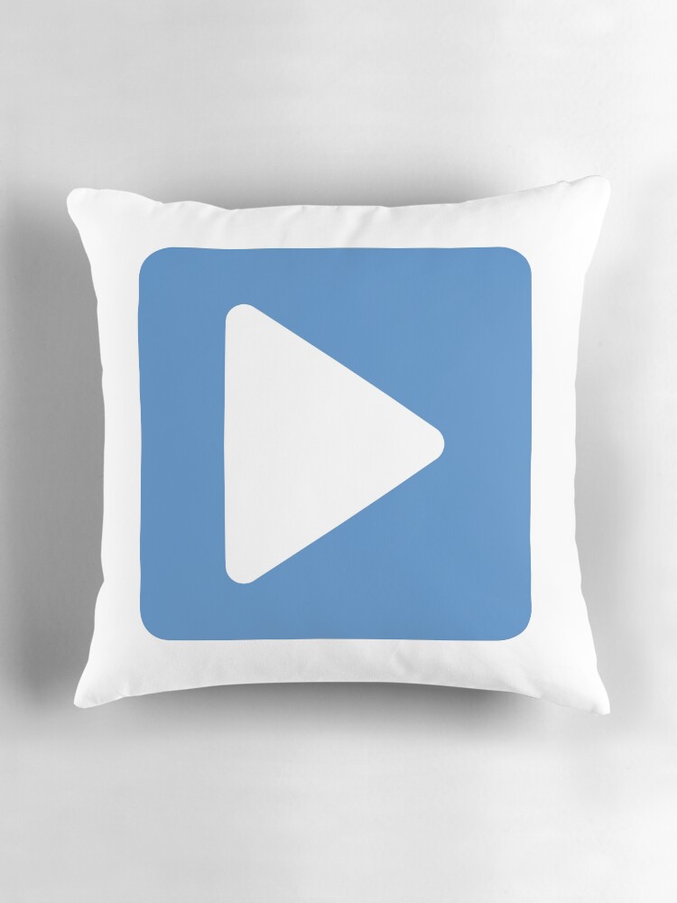 Thumbnail 3 of 4, Pillow, Shoot - Edit -Play - The 'Play' Pillow designed and sold by DCVSO.