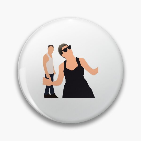 Item preview, Liam Payne Niall Horan black dress sticker one direction designed and sold by LotteSmits.