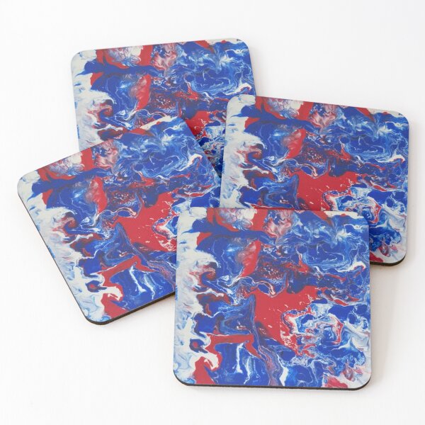 Item preview, Verter pintura acrílica roja, blanca y azul designed and sold by ImpostorPanda.
