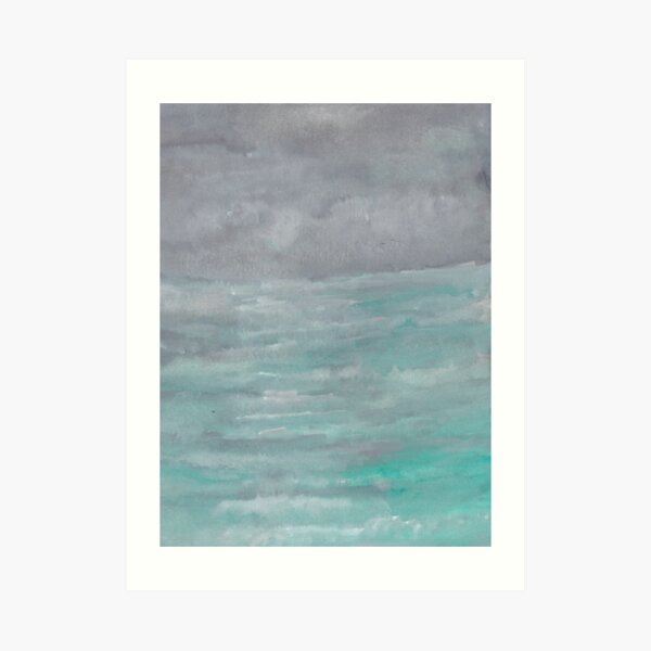 Winter Seascape Art Print