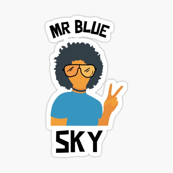  MR. Blue Sky for blue lovers T-Shirt : Clothing, Shoes