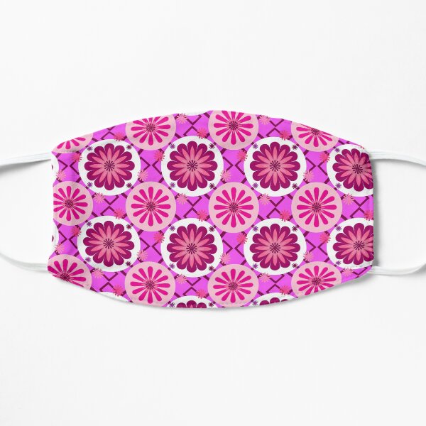 Mado, small retro flowers Mask