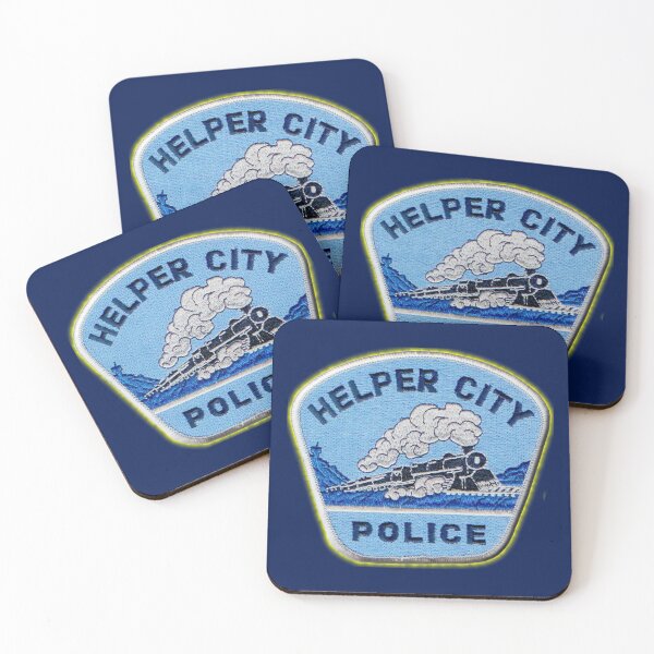 Item preview, Helper City Utah Police Department  designed and sold by Lawrence Baird.