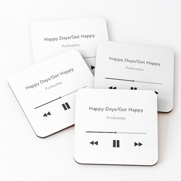 Item preview, Happy Days/Get Happy Playlist sticker designed and sold by hamil120.