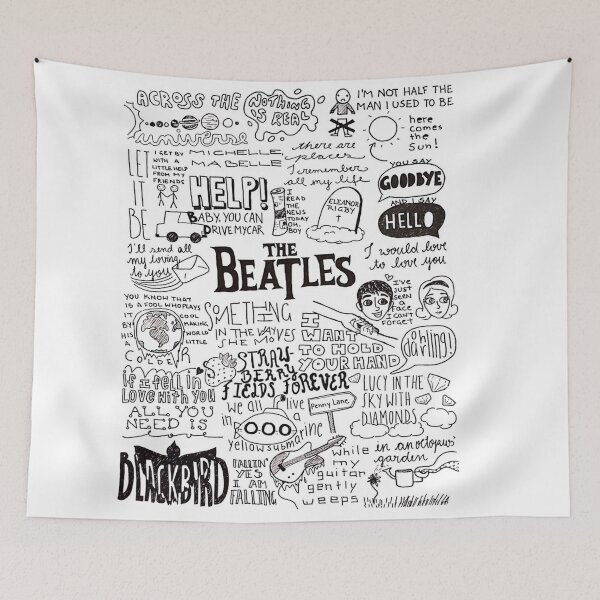 Item preview, The B Collage Lyrics  designed and sold by fabtop.
