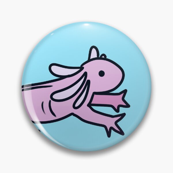 Item preview, Axolotl rosado lindo designed and sold by VariousLizards.