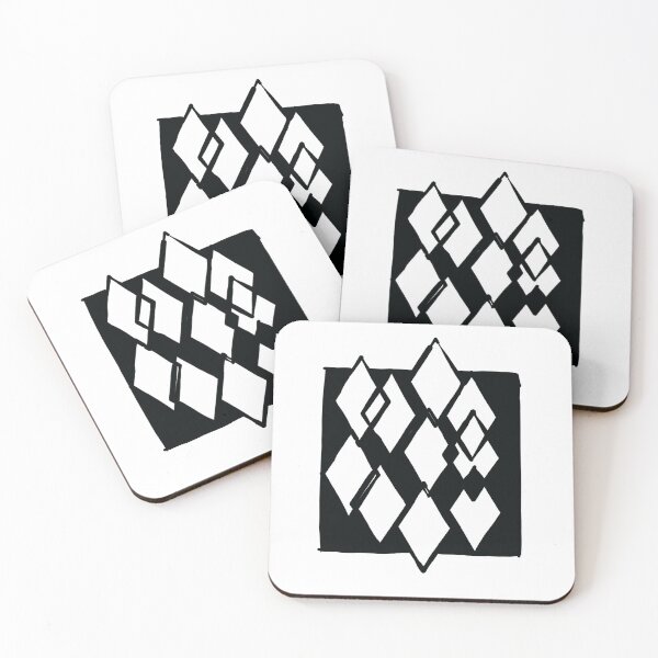 Item preview, Abstract diamonds  designed and sold by kina lakhani.