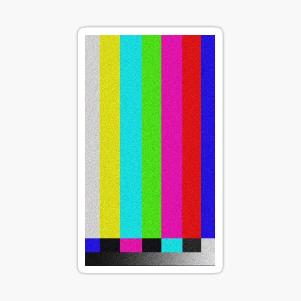Item preview, TV color bars designed and sold by thesaturnking.