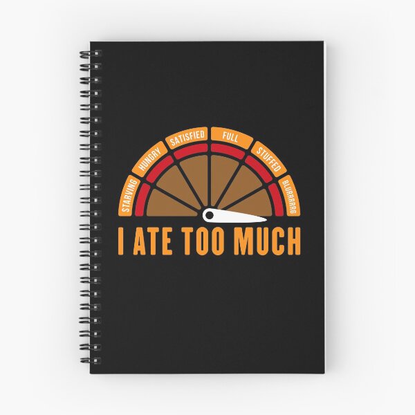 Item preview, Thanksgiving Turkey Dinner Meter | Ate Too Much  designed and sold by Maria Garcia.
