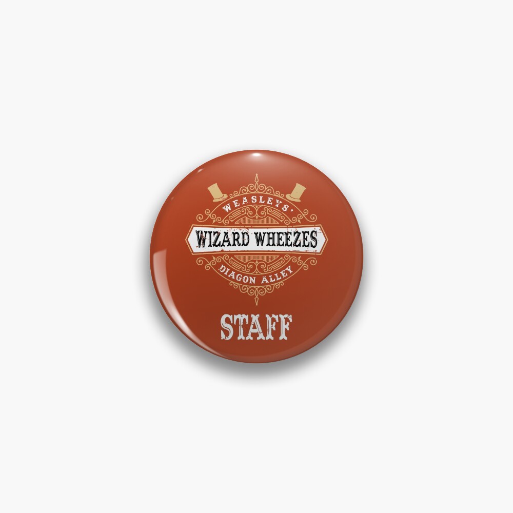 Weasley Wizard Wheezes staff pin rare popular