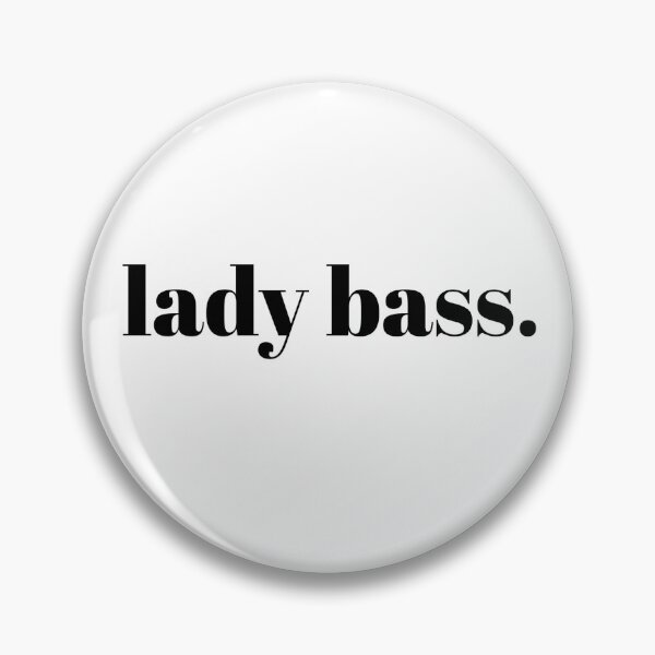 Item preview, Lady bass sticker designed and sold by hamil120.