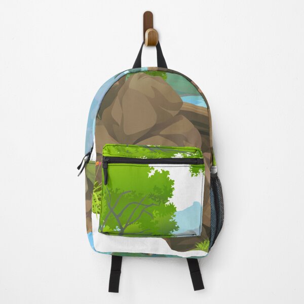 Item preview, forest and mountain by the river designed and sold by SherriMans.