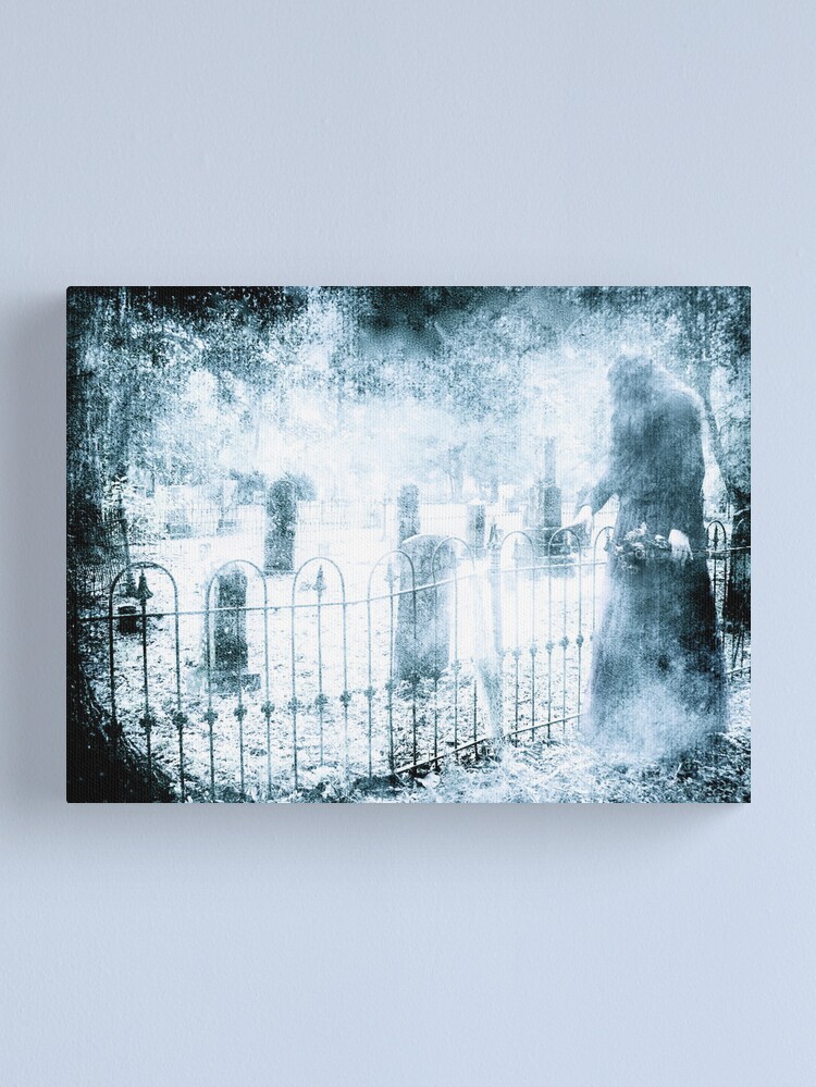 Thumbnail 1 of 3, Canvas Print, Visitation designed and sold by KatarinaSilva.