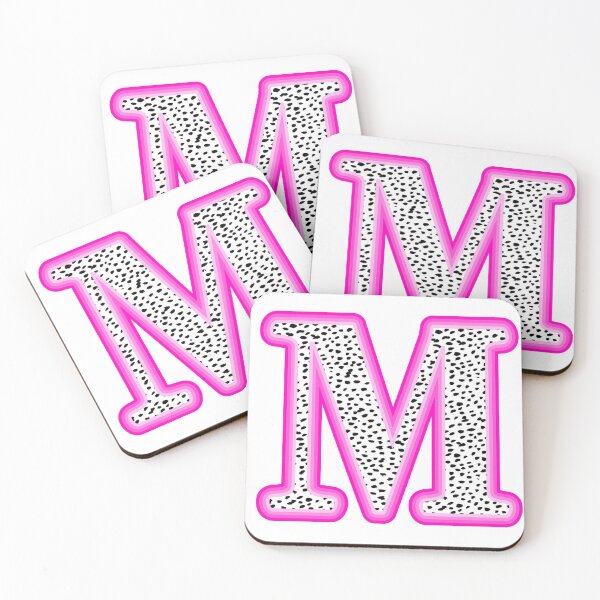 Item preview, M Dalmatian Print Letter designed and sold by mayalw.