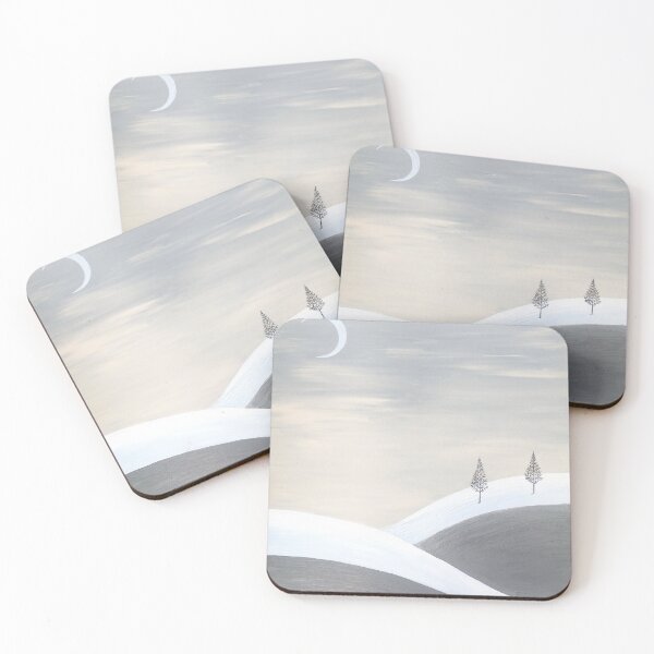 Item preview, Endless snowy hills and silence designed and sold by lemansart.