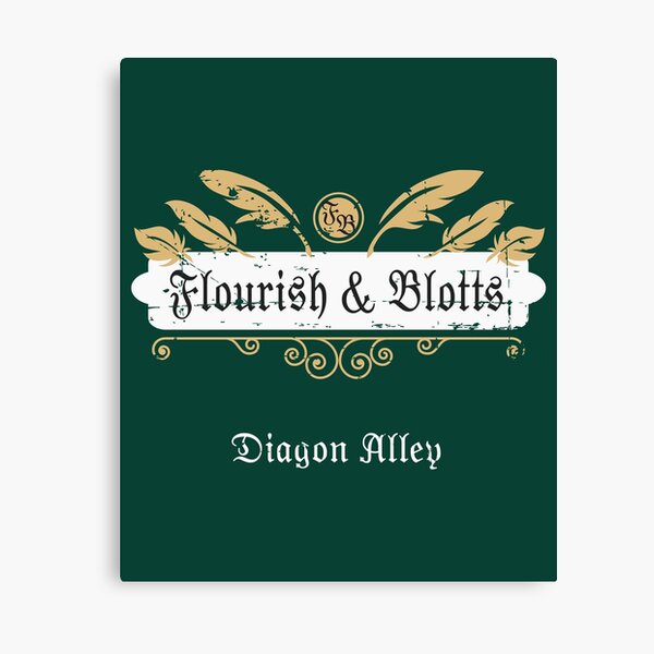 Item preview, Flourish and Blotts designed and sold by w1ckerman.