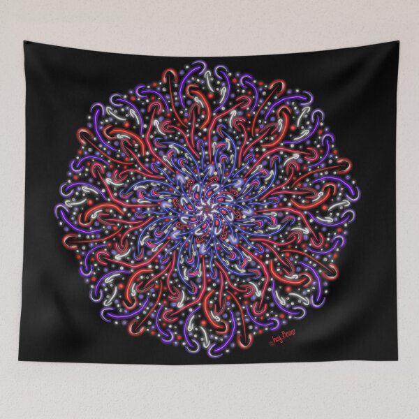 Item preview, When Patriotism Blooms under Nightfall designed and sold by busyBeanz.