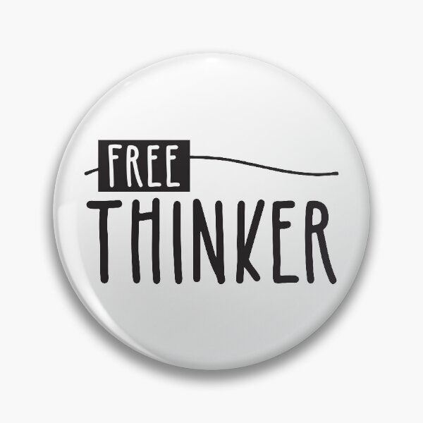 Item preview, Free Thinker designed and sold by BlueZenStudio.
